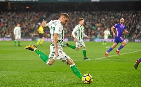 Una imagen del encuentro entre Betis y Leganés. Una imagen del encuentro entre Betis y Leganés.