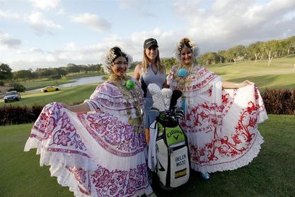 La golfista española Belén Mozo engalana el inicio del Panamá Championship de golf La golfista española Belén Mozo engalana el inicio del Panamá Championship de golf