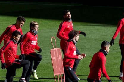 El Atlético prepara el duelo contra el Valencia en el Metropolitano El Atlético prepara el duelo contra el Valencia en el Metropolitano