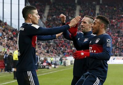 El Bayern derrota al Maguncia (0-2) con goles de James y Ribery El Bayern derrota al Maguncia (0-2) con goles de James y Ribery
