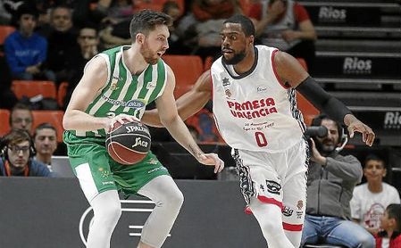 Valencia Basket 103-67 Real Betis: Se ahoga en la Fonteta. Valencia Basket 103-67 Real Betis: Se ahoga en la Fonteta.