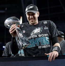 Nick Foles gana el MVP e inscribe su nombre en la lista de las leyendas Nick Foles gana el MVP e inscribe su nombre en la lista de las leyendas