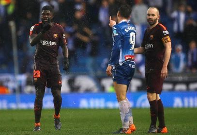 Sergio García: "Ayer hablé con Umtiti, en ningún caso mi ánimo fue racista" Sergio García: "Ayer hablé con Umtiti, en ningún caso mi ánimo fue racista"