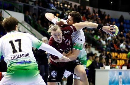 34-32. Oswaldo guía al Anaitasuna a la victoria ante el Lugi sueco 34-32. Oswaldo guía al Anaitasuna a la victoria ante el Lugi sueco