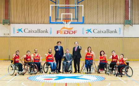 CaixaBank, nuevo patrocinador del baloncesto en silla de ruedas. CaixaBank, nuevo patrocinador del baloncesto en silla de ruedas.