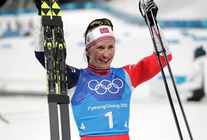 Bjoergen a aumentar su récord de medallas olímpicas el día del cierre Bjoergen a aumentar su récord de medallas olímpicas el día del cierre