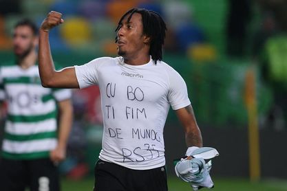 Gelson Martins vio la segunda amarilla por mostrar una camiseta de apoyo a Rubén Semedo Gelson Martins vio la segunda amarilla por mostrar una camiseta de apoyo a Rubén Semedo