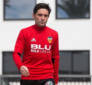 Marcelino: "No firmamos el empate, firmamos ganar" Marcelino: "No firmamos el empate, firmamos ganar"