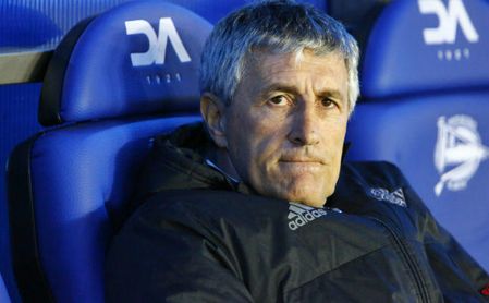 Setién: "No siempre se puede ganar jugando al fútbol" Setién: "No siempre se puede ganar jugando al fútbol"