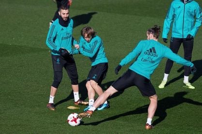 Modric y Bale no hacen trabajo de campo Modric y Bale no hacen trabajo de campo