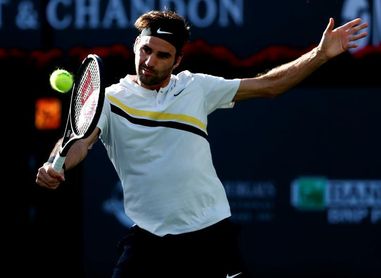 Federer tumba a Chardy y pone la directa a cuartos de final Federer tumba a Chardy y pone la directa a cuartos de final