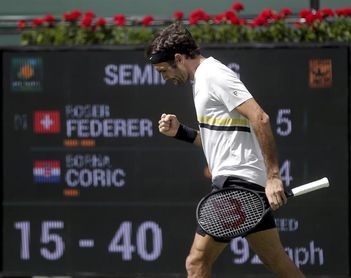 Federer y del Potro lucharán por el título en el desierto californiano Federer y del Potro lucharán por el título en el desierto californiano