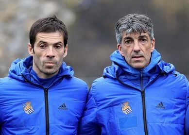 Imanol Alguacil ya entrena en Zubieta, que se despide de Loren y Eusebio Imanol Alguacil ya entrena en Zubieta, que se despide de Loren y Eusebio