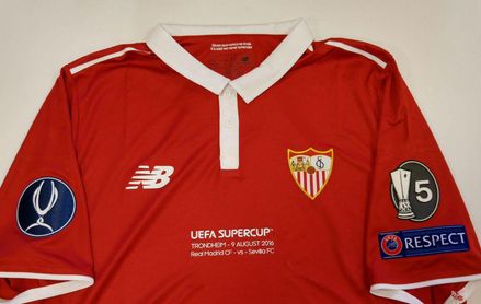 El distintivo UEFA que sólo podrá llevar el Sevilla El distintivo UEFA que sólo podrá llevar el Sevilla