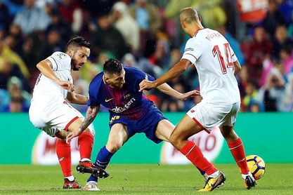 Partido de Champions en Nervión - Estadio deportivo