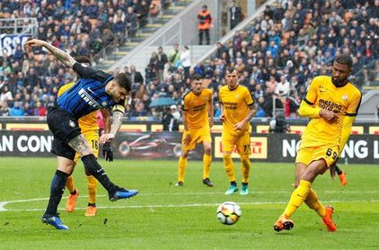 Icardi guía al Inter y Luis Alberto al Lazio en una fiesta del gol Icardi guía al Inter y Luis Alberto al Lazio en una fiesta del gol