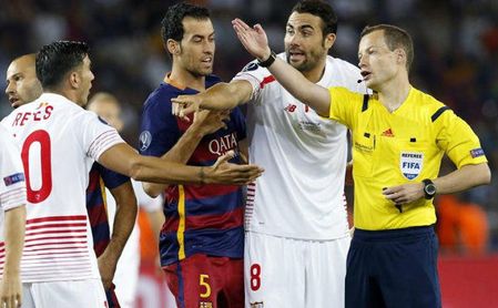 William Colum, el árbitro de la Supercopa de 2015, pitará el Bayern-Sevilla William Colum, el árbitro de la Supercopa de 2015, pitará el Bayern-Sevilla