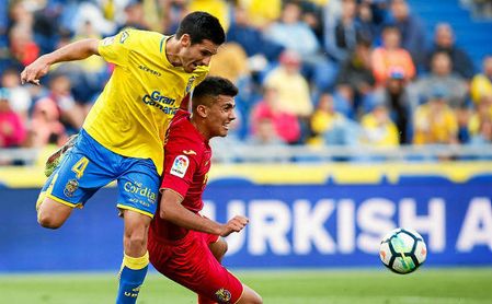 Vicente Gómez, en el partido ante el Villarreal. Vicente Gómez, en el partido ante el Villarreal.