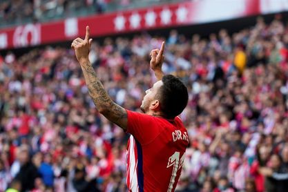 Correa adelanta al Atlético al descanso ante el Levante (1-0) Correa adelanta al Atlético al descanso ante el Levante (1-0)
