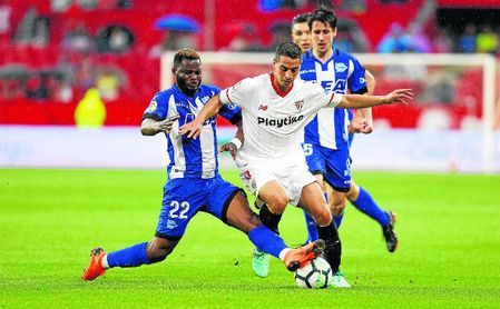 Wissam Ben Yedder acabó como ´pichichi´ sevillista en Liga con sólo nueve dianas, si bien hizo otras trece entre Copa y Champions. Wissam Ben Yedder acabó como ´pichichi´ sevillista en Liga con sólo nueve dianas, si bien hizo otras trece entre Copa y Champions.
