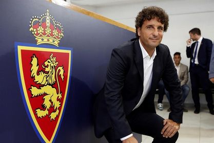 Idiakez:"El objetivo del Zaragoza solo puede ser volver donde le corresponde" Idiakez:"El objetivo del Zaragoza solo puede ser volver donde le corresponde"