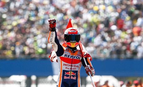 Lección de líder de Marc Márquez Lección de líder de Marc Márquez
