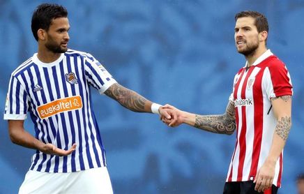 Iñigo Martínez se retira del entrenamiento con problemas físicos Iñigo Martínez se retira del entrenamiento con problemas físicos