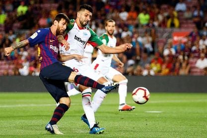 Empate sin goles entre Barcelona y Alavés tras el primer tiempo Empate sin goles entre Barcelona y Alavés tras el primer tiempo