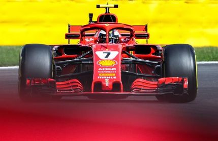 Raikkonen (Ferrari) lidera la segunda sesión de entrenamientos en Bélgica Raikkonen (Ferrari) lidera la segunda sesión de entrenamientos en Bélgica