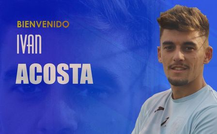 Imagen del nuevo fichaje del Alcalá, Iván Acosta. Imagen del nuevo fichaje del Alcalá, Iván Acosta.