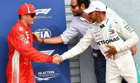 Raikkonen bate el récord de Montoya y saldrá primero en Monza; Sainz, séptimo Raikkonen bate el récord de Montoya y saldrá primero en Monza; Sainz, séptimo