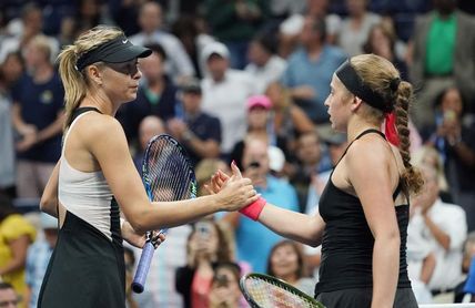 Sharapova arrolla a Ostapenko y se enfrentará a Suárez en octavos Sharapova arrolla a Ostapenko y se enfrentará a Suárez en octavos
