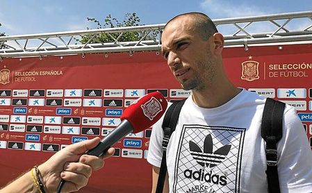 Pau López, a su llegada a la Ciudad del Fútbol de Las Rozas. Pau López, a su llegada a la Ciudad del Fútbol de Las Rozas.