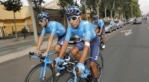 Quintana: "Creo que tengo una buena oportunidad para ganar la Vuelta" Quintana: "Creo que tengo una buena oportunidad para ganar la Vuelta"