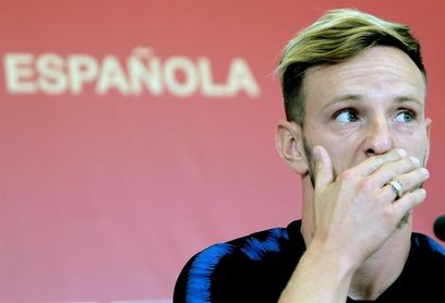 Rakitic: "No se puede elegir mejor rival para mi partido número cien" Rakitic: "No se puede elegir mejor rival para mi partido número cien"