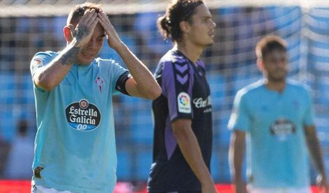 3-3. El argentino Leo Suárez completa en el 93 la remontada del Valladolid 3-3. El argentino Leo Suárez completa en el 93 la remontada del Valladolid