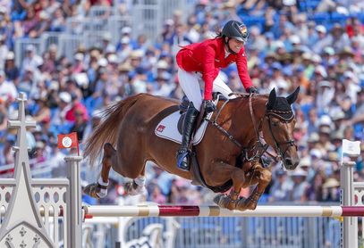 El triunfo de Blum en salto reafirma el dominio alemán en el medallero de Tryon El triunfo de Blum en salto reafirma el dominio alemán en el medallero de Tryon