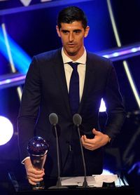 Courtois, mejor portero en los premios ´The Best´ Courtois, mejor portero en los premios ´The Best´