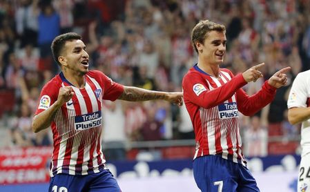 Griezmann abrió el marcador. Griezmann abrió el marcador.