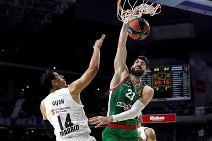 97-79. Llull y Rudy iluminan el eficaz ataque del Real Madrid 97-79. Llull y Rudy iluminan el eficaz ataque del Real Madrid