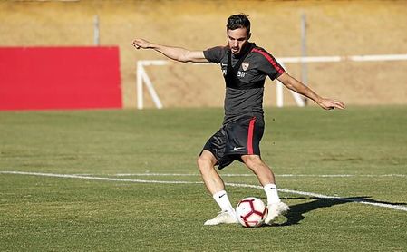 Sarabia cree que tienen opciones de ganar en el Camp Nou. Sarabia cree que tienen opciones de ganar en el Camp Nou.