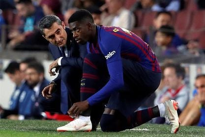 Dembélé, Rafinha o incluso Vidal, opciones de Valverde para suplir a Messi Dembélé, Rafinha o incluso Vidal, opciones de Valverde para suplir a Messi