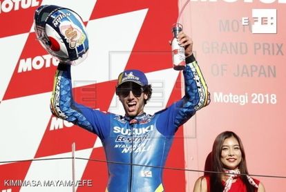 Rins "muy contento" y con el objetivo de alcanzar a Lorenzo Rins "muy contento" y con el objetivo de alcanzar a Lorenzo