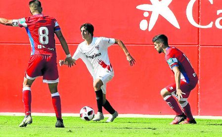 Bryan Gil, la sensación en el SAT, dio la victoria la semana pasada al filial en Don Benito (0-1). Bryan Gil, la sensación en el SAT, dio la victoria la semana pasada al filial en Don Benito (0-1).