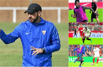 Machín habla sobre Calero, Promes, Gnagnon y Muriel Machín habla sobre Calero, Promes, Gnagnon y Muriel