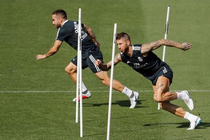Carvajal gana ritmo; Marcelo y Varane empiezan a trabajar con el grupo Carvajal gana ritmo; Marcelo y Varane empiezan a trabajar con el grupo