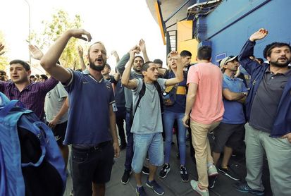 Los hinchas de Boca, entre el nerviosismo, la ansiedad y la expectativa Los hinchas de Boca, entre el nerviosismo, la ansiedad y la expectativa