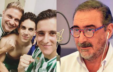 Joaquín, con Carlos Herrera: "Fue un espectáculo ver al Betis" Joaquín, con Carlos Herrera: "Fue un espectáculo ver al Betis"