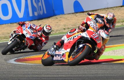 Márquez a romper una racha de dominio de Pedrosa y Lorenzo Márquez a romper una racha de dominio de Pedrosa y Lorenzo