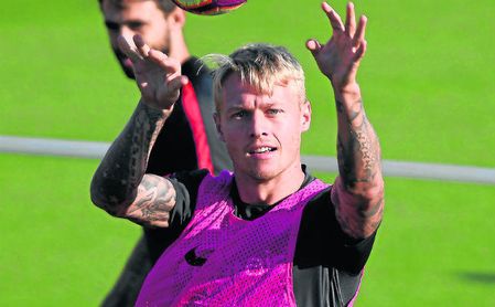 Simon Kjaer: "Nunca he estado mejor que ahora" Simon Kjaer: "Nunca he estado mejor que ahora"